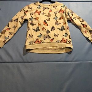 Butterfly long sleeve shirt